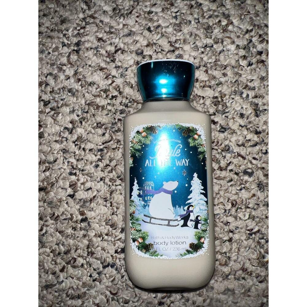Bath &‎ Body Works Jingle all the way Body Lotion - Approximately 90% Full